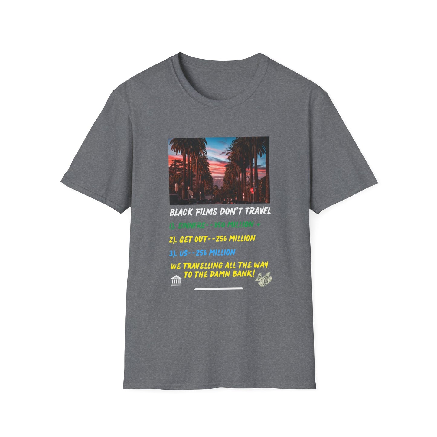 Sunset Vibes Unisex Softstyle T-Shirt, Casual Wear, Graphic Tee, Beach Lover Gift, Summer Style, Road Trip Fashion