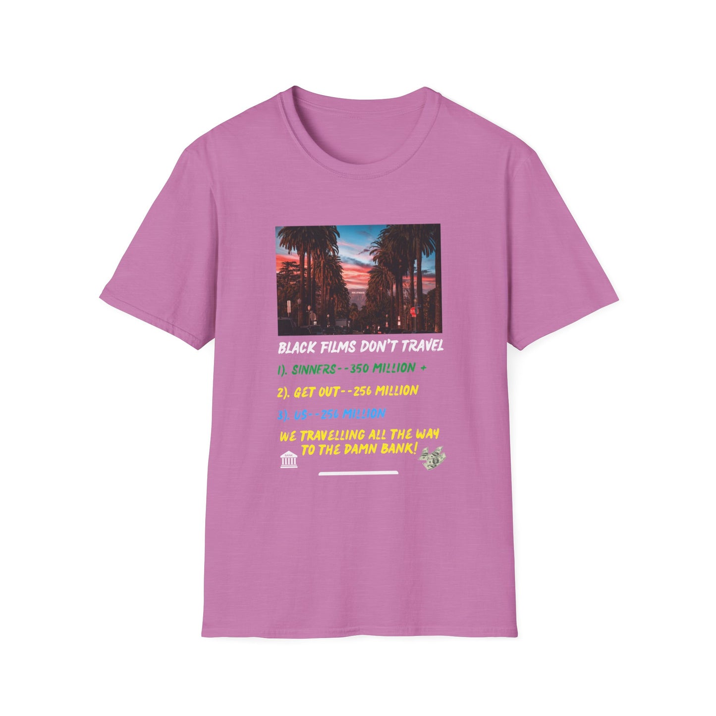 Sunset Vibes Unisex Softstyle T-Shirt, Casual Wear, Graphic Tee, Beach Lover Gift, Summer Style, Road Trip Fashion