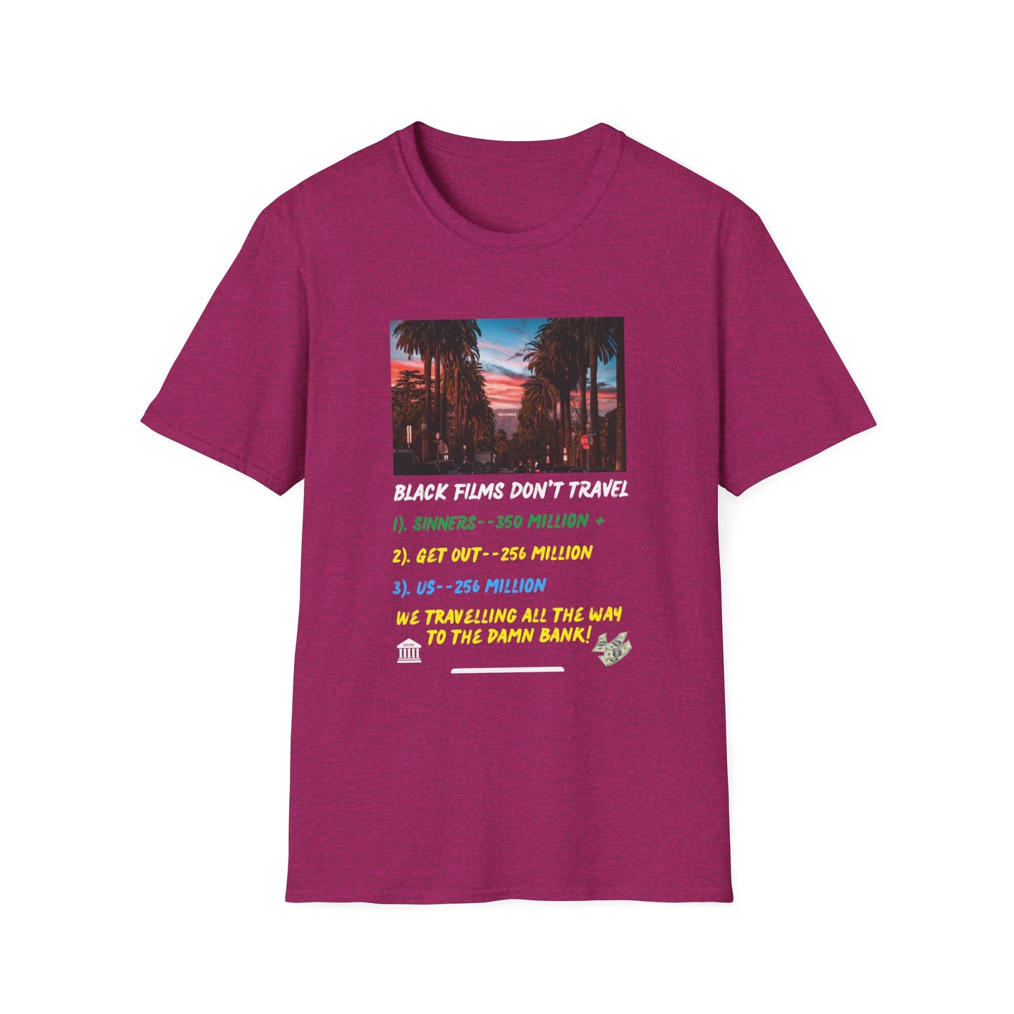 Sunset Vibes Unisex Softstyle T-Shirt, Casual Wear, Graphic Tee, Beach Lover Gift, Summer Style, Road Trip Fashion