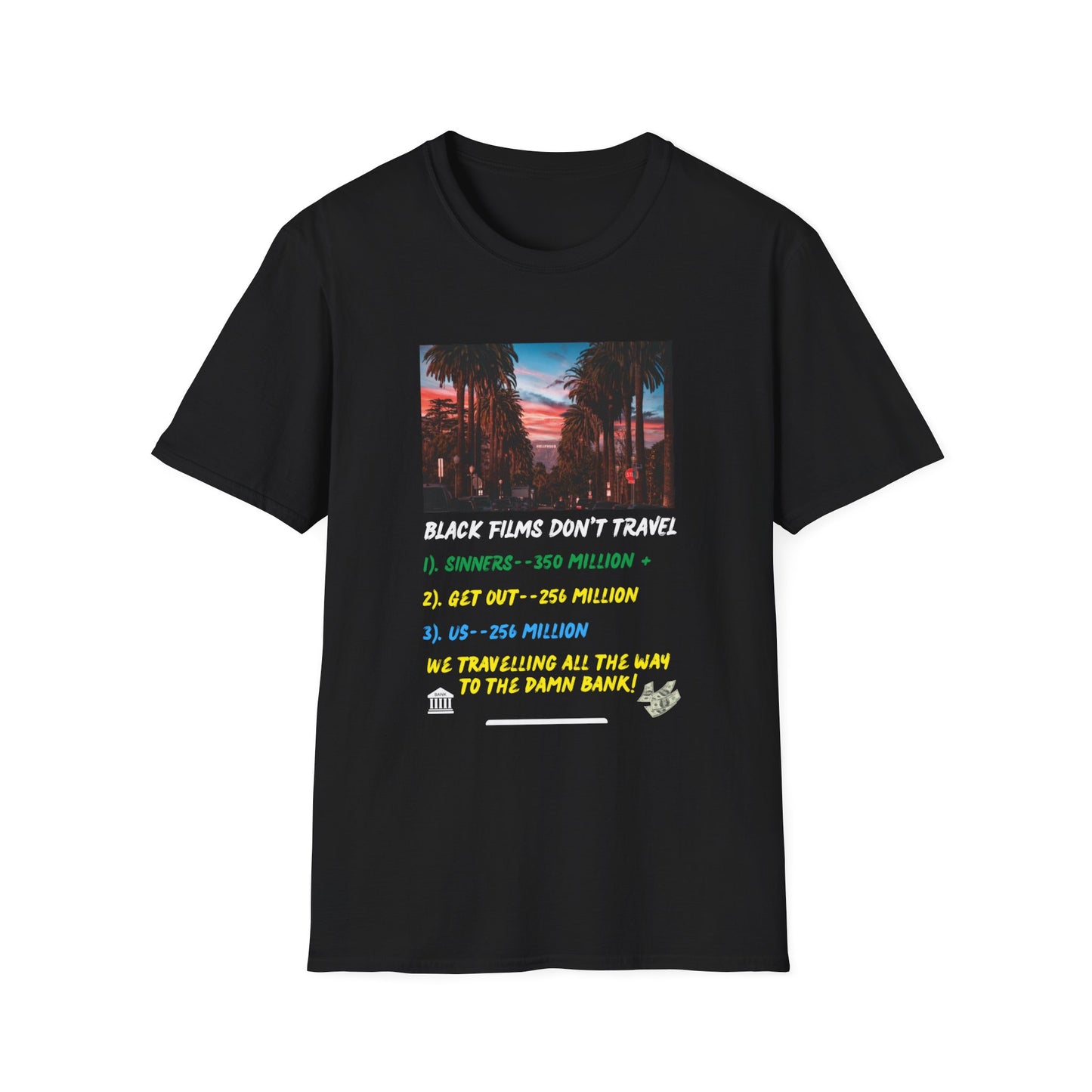 Sunset Vibes Unisex Softstyle T-Shirt, Casual Wear, Graphic Tee, Beach Lover Gift, Summer Style, Road Trip Fashion