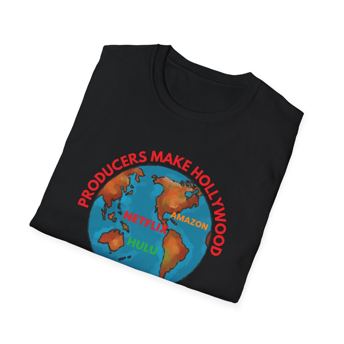 Hollywood Producers Unisex T-Shirt, Movie Lover Gift, Comfortable Tee, Unique Graphic Shirt, Pop Culture Apparel