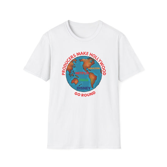 Hollywood Producers Unisex T-Shirt, Movie Lover Gift, Comfortable Tee, Unique Graphic Shirt, Pop Culture Apparel