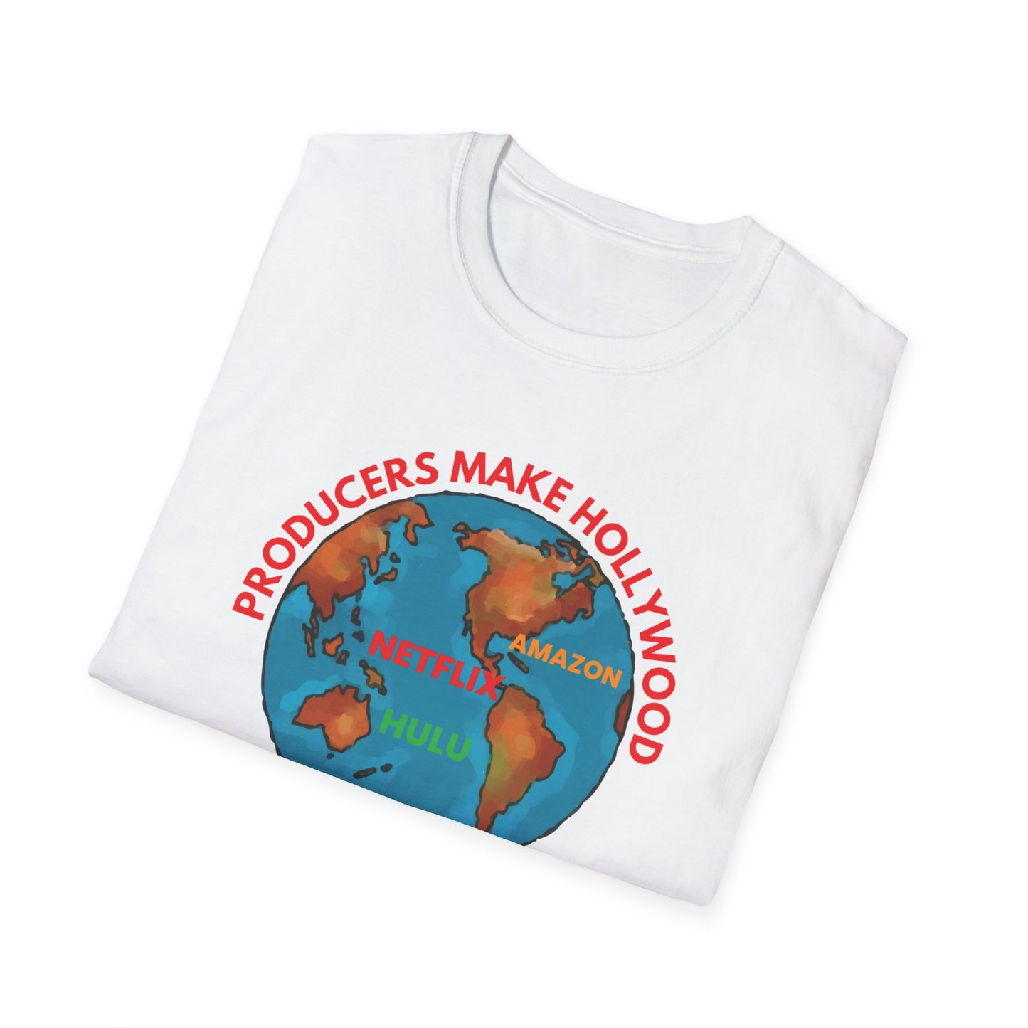 Hollywood Producers Unisex T-Shirt, Movie Lover Gift, Comfortable Tee, Unique Graphic Shirt, Pop Culture Apparel