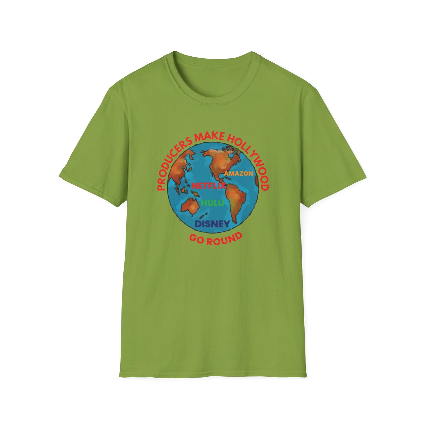 Hollywood Producers Unisex T-Shirt, Movie Lover Gift, Comfortable Tee, Unique Graphic Shirt, Pop Culture Apparel